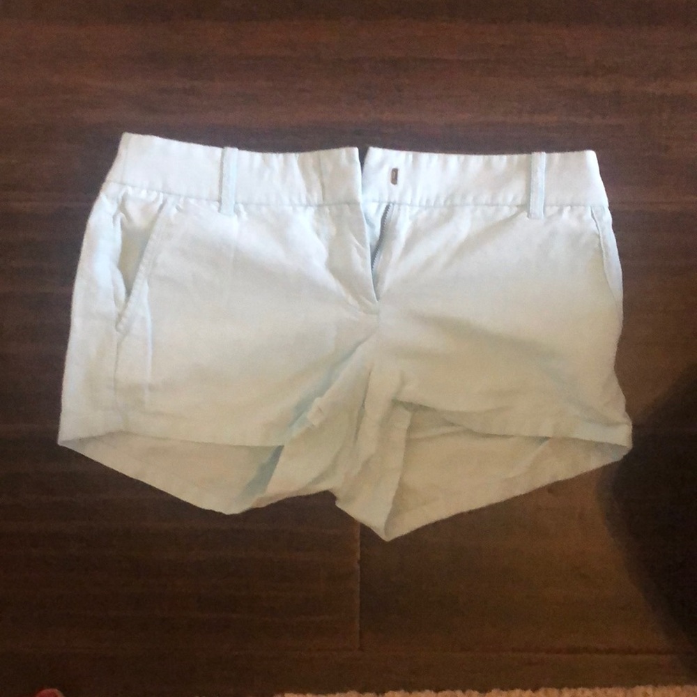 J crew light blue shorts